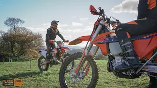 November 2021 - Ady Smith Enduro Experience - 2022 KTM EXC TPI  & EXC-F