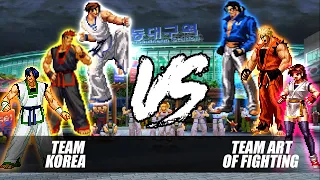 [KOF] Team Korea VS Team Art Of Fighting