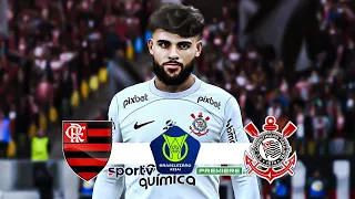 Flamengo x Corinthians | Brasileirão 2023 | PES2021