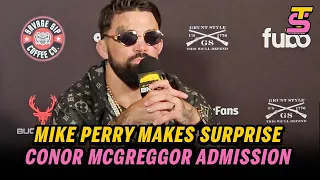 MIKE PERRY WELCOMES CONOR MCGREGOR TO BKFC ALMOST SCRAPS W CHAMP AT PRESSER