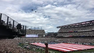 ✈️ F-16 FLYOVER & National Anthem ✈️