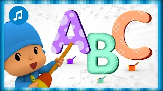 🔤🎶 CANCIONES INFANTILES de POCOYÓ - Canción ABC | Caricaturas y dibujos animados