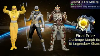 10 Legendary Shade Challenge : Power Ranger Legacy Wars