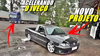 ACELERANDO O IVECO, ESSA SAVEIRO PODE SER SUA!