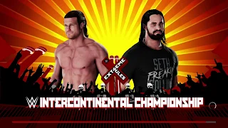 WWE 2K18 Extreme Rules : Seth Rollins vs Dolph Ziggler