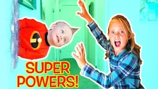 Jack Jack Super Powers! Incredibles 2 skit