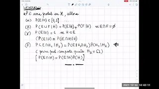 Eugenio Regazzini, «Fondamenti della probabilità» - quarta lezione, ScienzaNuova