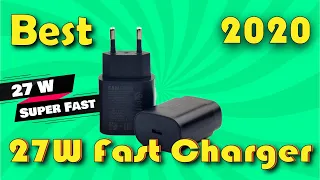 Best 27W Fast Charger Adapter 2020!!