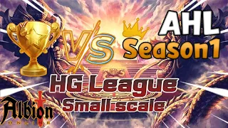 Albion Online | 1편 l HG LEAGUE#1 FULL VOD l 5v5에 미친놈들 리그 풀버전 l Small scale