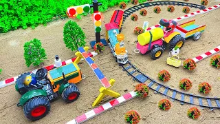 💥Top DIY tractors making mini traffic lights | Train accidents | DIY planting and harvesting @csgdiy