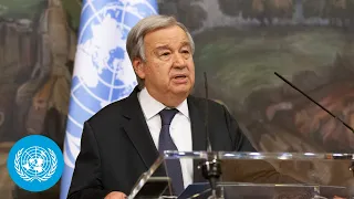 'The sooner we end this war, the better-for the people of Ukraine & the Russian Federation'-UN Chief