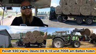 FarmVLOG#626 - Volleinsatz beim Ballen nach Hause holen