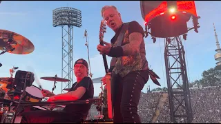 Metallica Creeping Death Live in Munich May 26 2024 Snake Pit First Row