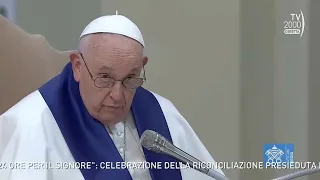 Omelia Papa Francesco "24 ore per il Signore" - 17 marzo 2023