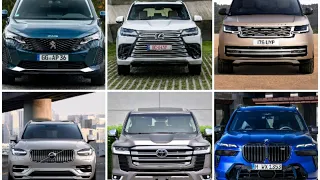 Top 6 best 3-row Luxury SUV's 2022/2023