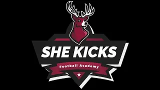 She Kicks Football Academy training session