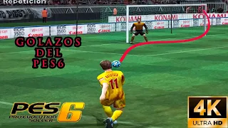 LOS MEJORES GOLES DEL PES 6 PT 14 (GOLAZOS)#pes #pes6