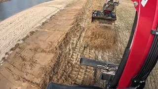 Fixing The Storm Damaged Beach And Digging New Swales