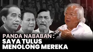 PANDA NABABAN : Rahasia Saya, Luhut Panjaitan, dan Prabowo