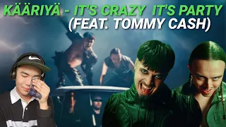 Käärijä - It's Crazy It's Party (feat. Tommy Cash) (Official Music Video) | REACTION