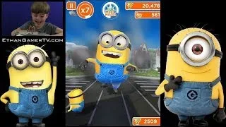 Ethan Gamer's FIRST VIDEO! Despicable Me: MINION RUSH!!