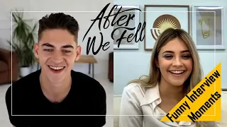 After We Fell Interviews | Hero & Josephine's Answers For Funny Questions