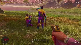 Far Cry 6 Pagan Control DLC - You Think Someone In A Bright Pink Suit Is Going To Sneak Up On Us?