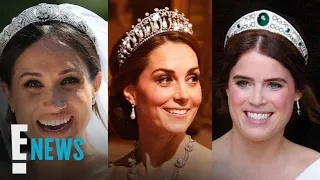Kate Middleton, Meghan Markle & Princess Eugenie's Tiaras | E! News