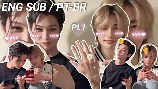 [PT-BR/ Eng Sub] Live Hyunjin and Felix on Tiktok (10.07.2022) 22.07.10 [ PART 1] Hyunlix Live.