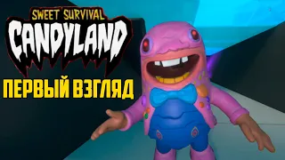 Candyland sweet survival прохождение и первый взгляд