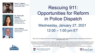Rescuing 911: Opportunities for Reform in Police Dispatch