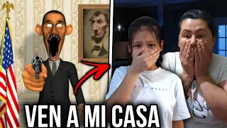 *TALKING OBAMA* SE QUIERE LLEVAR A MI *HIJA*😱 Y NOS AM3NAZÓ (ENTRÓ A MI CASA)😱 ESTAMOS ASUSTADAS