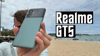 БЫСТРЫЙ ОБЗОР 🔥 СМАРТФОН Realme GT5 Snapdragon 8 Gen 2 240/150 Вт Supervooc IMX890 OIS ОДНИМ КАДРОМ