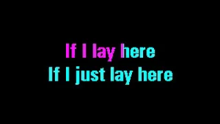 Snow Patrol - Chasing Cars karaoke