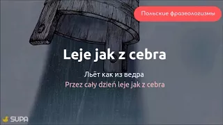Польские фразеологизмы о погоде