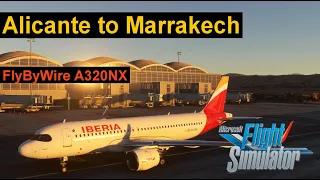 FlyByWire A320 Neo - Alicante to Marrakesh - Microsoft Flight Simulator #msfs2020