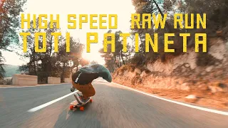 HIGH SPEED RAW RUN: TOTI PATINETA´S DOWNHILL IN ALICANTE HILLS