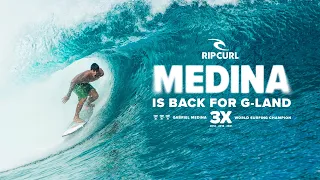 3x World Champion Gabriel Medina Returns To G-Land | Rip Curl