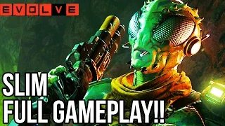 SLIM GAMEPLAY - EVOLVE TIER 4 HUNTERS!! Evolve Gameplay Walkthrough - Multiplayer (PC 1080p)