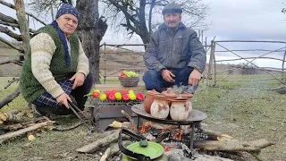 Cooking Over a Campfire Shaki Piti
