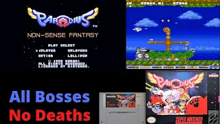 Parodius All Bosses Snes (No Death)