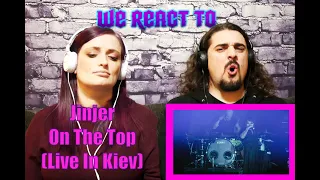 Jinjer - On The Top (Live in Kiev) First Time Couples React