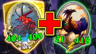 Unstoppable Chicken Combo on Vol'Jin! | Hearthstone Battlegrounds