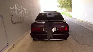 BMW M5 E34 3.8 exhaust sound