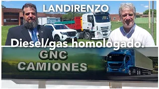 CAMIONES DIESEL CON GNC. LANDIRENZO LANZÓ SU EQUIPO HOMOLOGADO.