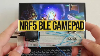 nRF52 BLE Gamepad showcase | Emir N. @upwork.com