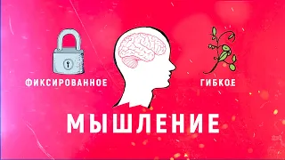 ГИБКОЕ VS ФИКСИРОВАННОЕ МЫШЛЕНИЕ. Как добиваются успеха