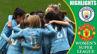 Manchester City vs Manchester United || HIGHLIGHTS || FA Women's Super League 2024