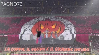 Milan Vs JUVENTUS    Choreo  Curva Sud Milano