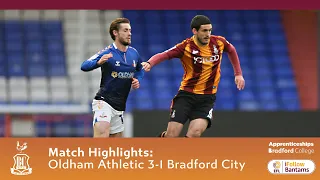 MATCH HIGHLIGHTS: Oldham Athletic 3-1 Bradford City